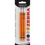 Zebra 02450 Clasic No.2 Mechanical Pencil (Pack of 3)