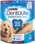 Purina Dentalife Daily Oral Care Chicken Flavor Large Breed Dog Dental Chews - 7 ct. Pouch