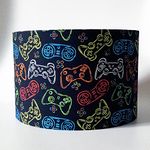 Children's, Kid's Games Controller, Gaming Fabric Ceiling Light Shade or Table Lampshade 30cmD x 20cmH