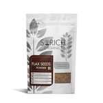 Sorich Organics Cold Milled Flaxseed (Alsi) Powder 400g | Protein & Fiber | Supports Hair Growth & Skin Health | Natural Superfood for Weight Loss & Digestion | Gluten-Free