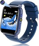 clleylise Smart Watch for Kids, Kids Smart Watches for Girls Boys Birthday Gifts, Kids Watch with 26 Games, HD Camera, Music, Video, Pedometer, Alarm, Watch for Kids Aged 4-16 (Blue)