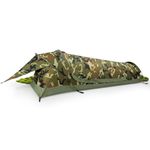 GEERTOP Lightweight 1 Person Bivy Sack Tent for Camping Waterproof Solo Tent for Backpacking Hiking Hunting Outdoor Survival Gear - Easy Set Up