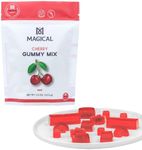 MAGICAL BUTTER Organic Premium Cherry Gummy Mix - Low Calorie, Zero Sugar Snacks, Sugar-Free, Healthy Candy for Adults