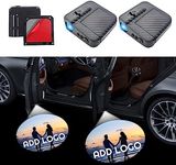 2 Pcs Custom Logo Wireless LED Proj