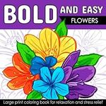 Bold And Easy Large Print Coloring 