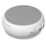 SoundMe Sleep Sound Machine 30 Soothing Natural Sounds with 36 Volume Control Compact Size Travel White Noise Machine for Baby Kids Adults Powered by AC or USB and Memory Function Sleep Timer