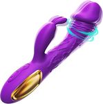 LYZD WAND Rab.b.i.t Vibrat.o. rs, Wireless G-SPO.t 10 Mode 3Speeds Bullet Vibrantoror for Women Adult Vibrat.o. rs, S.ex Toys4_Women Toys4couples,Vibrantorors for Women (Violet)