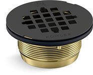 Kohler 22675-BL Round Brass Shower Receptor Drain