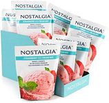 Nostalgia ICP825STRAW8PK Premium Strawberry Ice Cream Mix, 8 (8-Ounce) Packs, Makes 16 Quarts Total