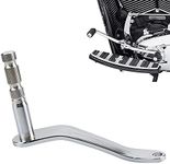 ONETK Extended Shifter Shaft Shift Arm for Harley Davidson FL Softail 2018-2021 Models Equipped with footboards Softail Slim FLSL Heritage Classic Fat Boy Deluxe FLDE,Chrome