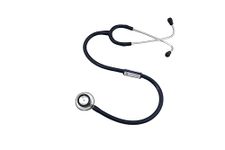 Heart Messenger Stethoscope | Light weight aluminium sand anodized chest piece | PVC 'U' tube | Blue colour