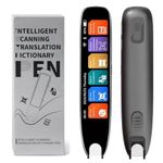 OuDiLee Scan Reader Pen, 142 Languages Reading Pen for Dyslexia, 3.7inch Smart Translation Pen for Elderly, Kids, Students (Supports Voice, Scan, Speech to Text)