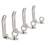 Su ying Load Stops Replacement T-Slot Truck Cross Bar (4 Pack) 304 stainless steel material quality for Ladder Firewood Skis Snowboard Kayak Rooftop Racks roof rack accessories