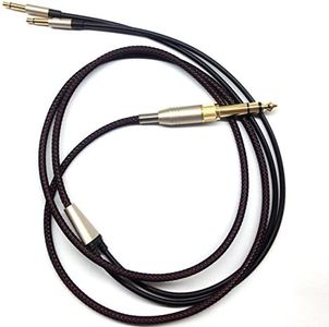 NEW NEOMUSICIA Replacement Audio Upgrade Cable Compatible with Denon AH-D600, AH-D7200, AH-D7100, AH-D9200, AH-D5200, Meze 99 Classics, Focal Elear Headphones Black 1.5m/4.5ft