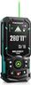 MILESEEY S50 Green-Beam Laser Distance Measure - 400ft Laser Measure, P2P, Side-Laser Alignment, Rechargeable, 2.4" IPS Backlit Display, Area/Volume Measurement, 8 Units, Indoor&Outdoor