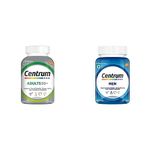 Centrum Adult 50+, Multivitamin(Veg) 50 Tablets & Men, Multivitamin With Grape Seed Extract (Veg) 30S