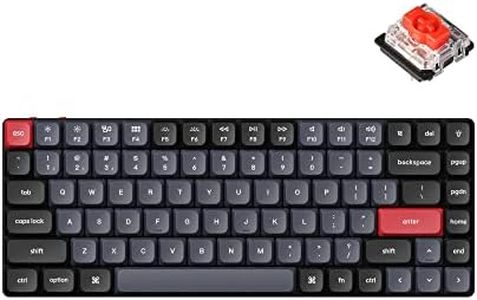 Keychron K3 Pro Wireless Custom Mechanical Keyboard, 75% Layout QMK/VIA Programmable Bluetooth/Wired RGB Ultra-Slim with Hot-swappable Gateron Low-Profile Red Compatible with Mac Windows Linux