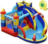 Maxmass Inflatable Bouncy House, Ki