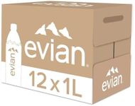 Evian Natural Mineral Water 12 x 1 