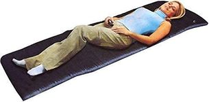 Portible Full Body Vibration Mat with Neck Massager Bed Massaging Pad Cushion with 10 Vibrating Motors, Heated Shiatsu Massager, Relieves Stress or Tension Shoulder and Back Pain (pack of 1).