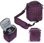 Navitech Purple Digital Camera Carrying Case and Travel Bag Compatible with The Kodak PixPro AZ401