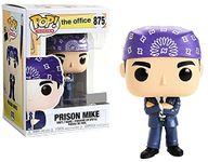 Funko The Office TV Show - Prison Mike - Exclusive Pop Vinyl Collectible Figurine #875, Multicolour