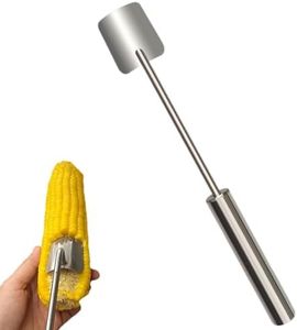 Corn on The Cob Peeler - Stainless Steel Splitter Tool for Home Kitchen, Restaurant, Chef - Easy Clean