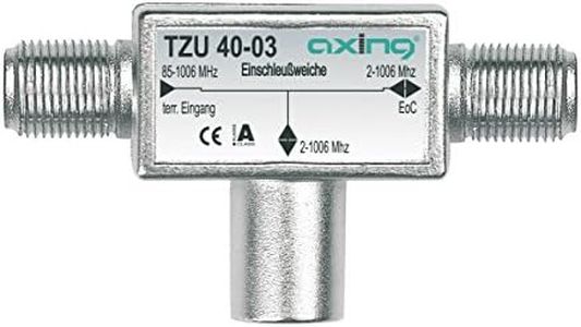 Axing TZU 40-03 Ethernet Over Coax EoC Input Switch for Cable Networks with Return Channel Filter