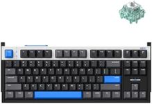 IQUNIX EZ80 Hall Effect Gaming Keyboard Wired, 75% Magnetic Keyboard with Rapid Trigger, RGB Backlit Hot-Swappable Linear Switches, Aircraft-Grade Aluminum Body (Magnetic Jade Pro)