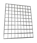 Q1 Beads Stainless Steel 3 x 2 Feet Jali Grid Panel for Retail Display Gridwall Panel for Shop Mesh Made in 5 mm Rod (1 Pack, Chrome)