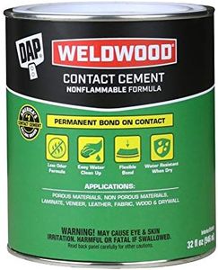 Dap 25332 Weldwood Nonflammable Contact Cement, 1-Quart