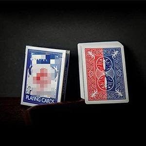 ZQION 52 sfumature di rosso (espedienti inclusi) versione 3 di Shin Lim Card trucchi magici carte espedienti primo piano oggetti di scena mago accessori