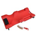 Digital Craft Combo of 2 Items Mechanic's Car Creeper 6 Wheels Crawler Board (Red) Workshop Garage Floor Seat Trolley