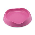 Beco Cat Bowl - Eco Friendly and Dishwasher Safe, Bamboo Food and Water Bowl - Pink