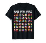 World Flag Outfit Ideas For Kids & International World Flags T-Shirt