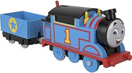 Thomas & Friends Motorized Toy Train Thomas Battery-Powered Engine with Cargo for Preschool Pretend Play Ages 3+ Years