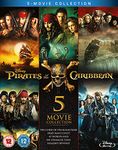 Pirates of the Caribbean 1-5 (Blu-ray) [2017] [Region Free]