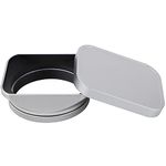 Haoge LH-X200S Square Metal Lens Hood with 49mm Adapter Ring Metal Cap for Fujifilm Fuji X100V X100F X100T X100S X70 Fuji Photo Camera Accessories Silver