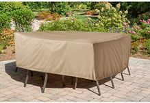 Hanover HAN 2 Protective Vinyl Cover Round or Square Dining Sets