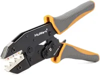 Mulwark Wire Crimping Tool – Professional Crimping Pliers, Ratcheting Wire Crimper for Heat Shrink Connectors, Electrical Terminals, Automotive Wiring, Wire Crimper Tool For DIY