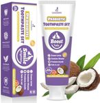 Food-Grade Cat & Dog Toothpaste- Bloom Smile and Lift Tail. Controls Plaque, Tartar and Bad Breath. Cat Toothpaste Pet Enzyme Toothpaste for Dogs and Cats.Coconut Oil Chicken Flavor 3.52oz