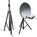 3-legged Tripod For Satellite Dish -Sky Freesat- Stand Bracket -Caravan Camping