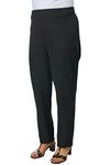 Ovidis Wheelchair Adaptive Pants Clothes Elderly Disabled Women - Sara Black L