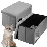 Beeveer Hidden Cat Litter Box Enclo