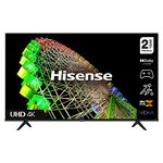 Hisense 55A6BGTUK (55 Inch) 4K UHD Smart TV, with Dolby Vision HDR, DTS Virtual X, Youtube, Netflix, Disney +, Freeview Play and Alexa Built-in, Bluetooth and WiFi (2022 NEW), black