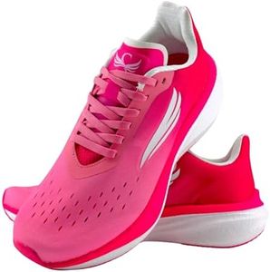 Swift Running APUS Women’s Carbon Plate Running Shoes – Lightweight Pink Trainers for Marathon, Tempo Runs, and Long Distance - Pink Sneaker 7.5 /Regular