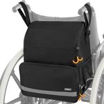 Wheelchair Bags,Wheelchair Backpack Bag,Wheelchair Bags to Hang on Back,Wheelchair Accessories Pouch Storage Bag with Thermal Insulation Pocket for Adults & Senior,Bag Only(15 x 9.5 x 16.5 inch)