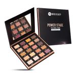 Swiss Beauty Power Stage Eyeshadow Palette with 20 pigmented shades | Blend of Matte and shimmers eye makeup palette | Shade- Royal Tribe, 25g