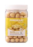 Pureheart Salted Macadamia (650 gm) Premium Roasted Australian Macadamia Nuts, Rich in Antioxidants - Whole, Exotic, and Crunchy Dry Fruits, Ideal Snacks, No Additive