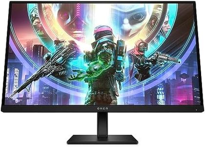 HP OMEN 27qs Écran Gaming 27" 240Hz 1ms QHD (2560 x 1440 Pixels, 16:9, Antireflet, Hauteur réglable, HDR, AMD Freesync Premium, Haut-parleurs intégrés)